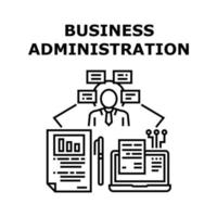 business-administration-concept-black-illustration-vector