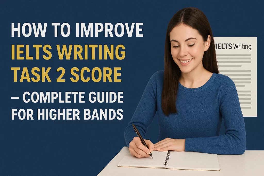 How to Improve IELTS Writing Task 2 Score – Complete Guide for Higher Bands