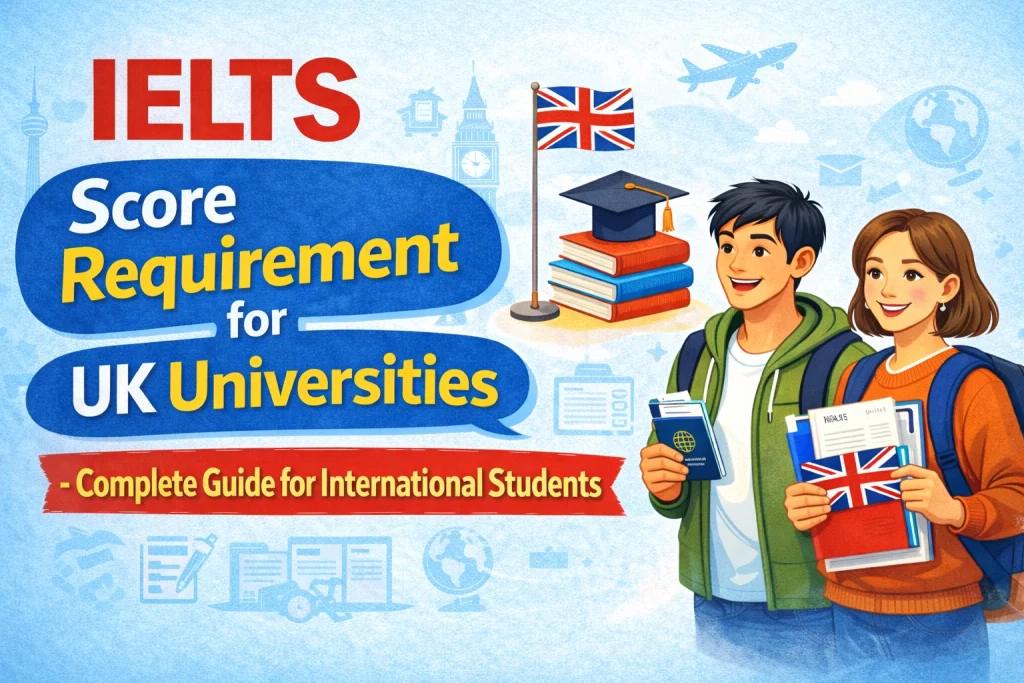 IELTS Score Requirement for UK Universities – Complete Guide for International Students