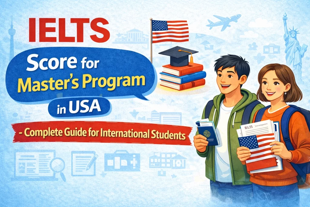 IELTS Score for Master’s Program in USA – Complete Guide for International Students