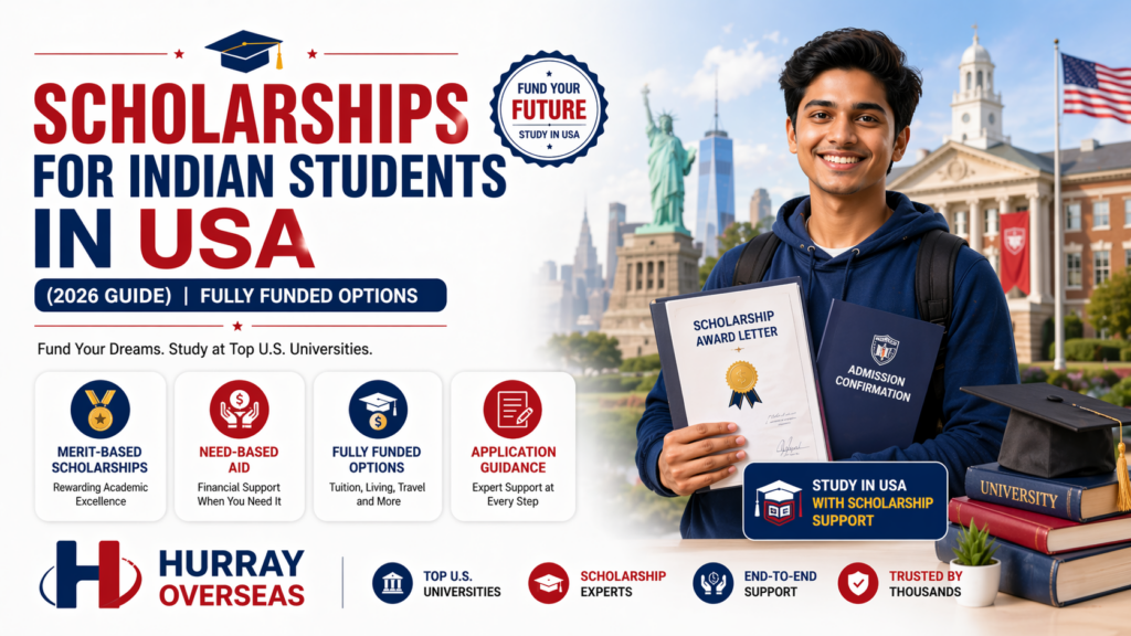 scholarships for Indian students in USA