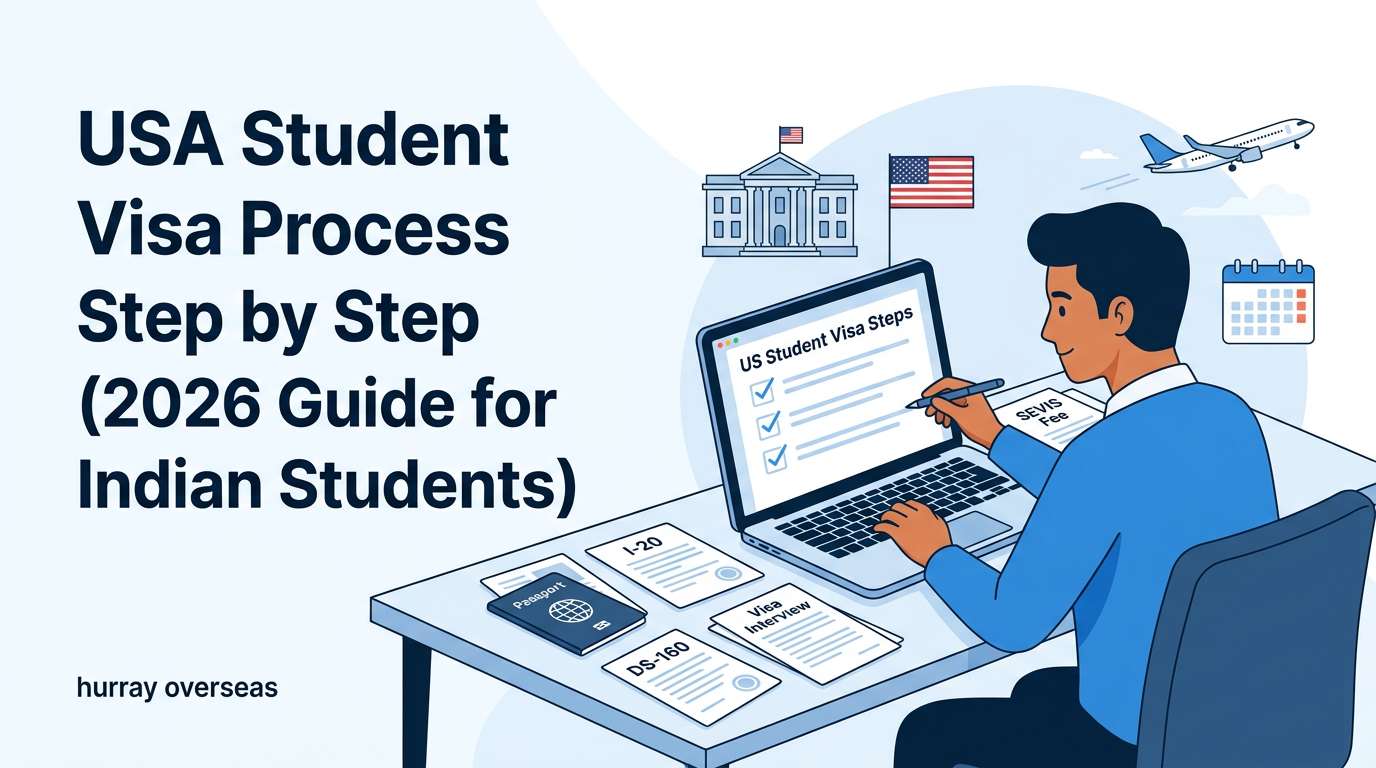 USA student visa process step by step